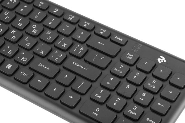 2E Keyboard KS230 Slim WL Black