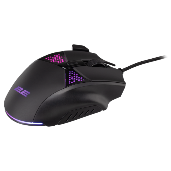 2E GAMING Mouse MG320, RGB, USB-A, black