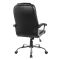 2E Office Chair OC135, PU leather, fixed armrests, black