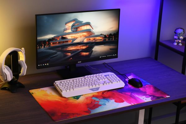 2E GAMING Mouse Pad PRO Speed D01, XL (800x450x3mm), multicolor