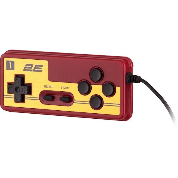 2E Game console, 8 bit wired gamepad, AV, 298 games