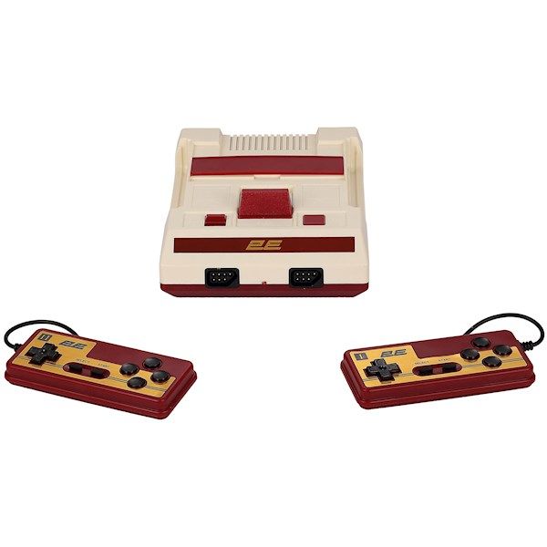 2E Game console, 8 bit wired gamepad, AV, 298 games