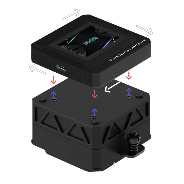 Cooler: THERMALRIGHT Frozen Warframe 360 SE ARGB BLACK CPU Universal Cooler
