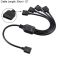 ARGB Splitter Cable 5V 3Pin 1 to 4