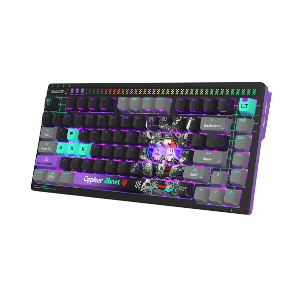 Keyboard: A4tech Bloody AT75 Alpha Optical Switch Keyboard Cypher Ghost