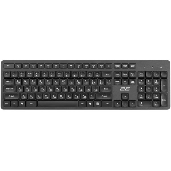 2E Keyboard membrane KS260 106key, WL, EN/UK, black