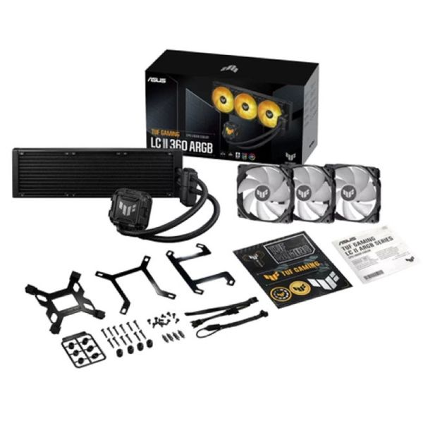 ASUS TUF GAMING LC II 360 ARGB Intel LGA 1700, 1200, 115x, 2011, 2011-3, 2066 AMD AM4, TR4 ARGB