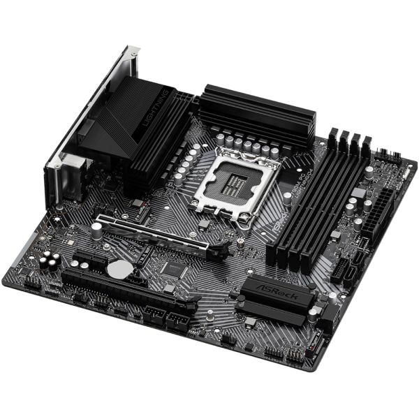 Motherboard ASRock Z790M PG Lightning/D4 s1700 Z790 4xDDR4 M.2 HDMI DP mATX