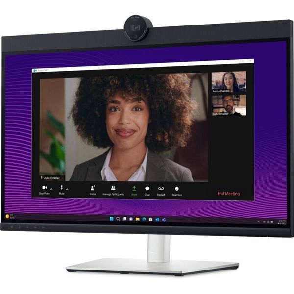 DELL Monitor 27" P2724DEB Video Conferencing Monitor, HDMI, DP, USB-C, RJ-45, MM, IPS, 2560x1140, sRGB 99%, HAS, Cam, 60Hz