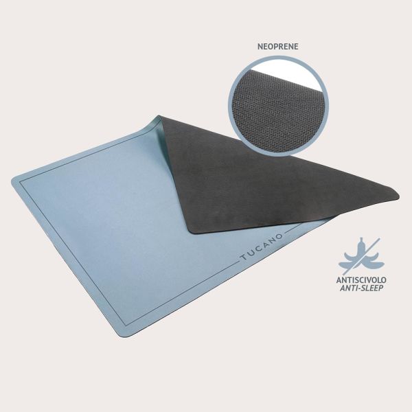 Tucano DESK PAD NEOPREN (670x420x3мм), LIGHT BLUE