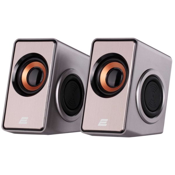 2E Multimedia speaker  PCS204, 2.0, USB, Silver