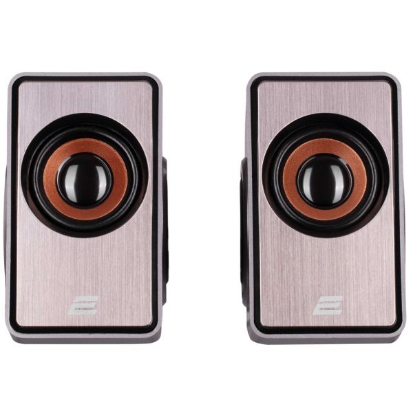 2E Multimedia speaker  PCS204, 2.0, USB, Silver
