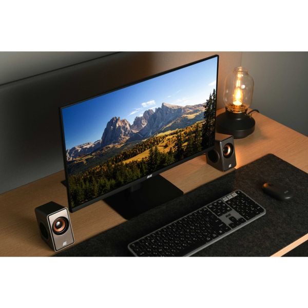 2E Multimedia speaker  PCS204, 2.0, USB, Silver