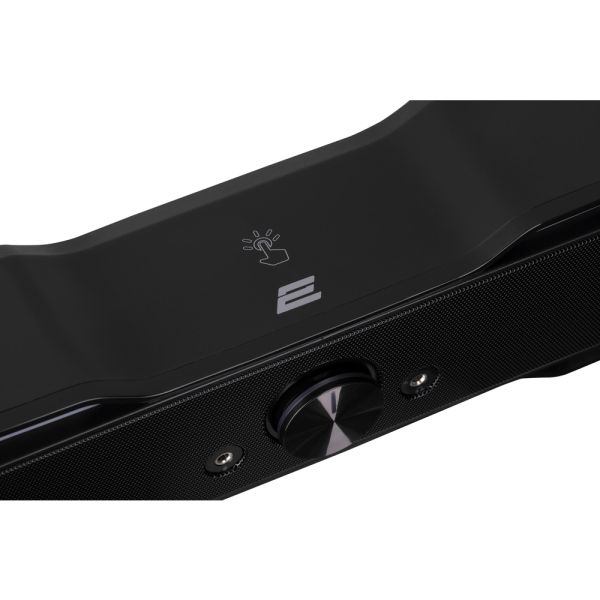 2E Multimedia speaker  PCS101 RGB, 2.0, USB, Black