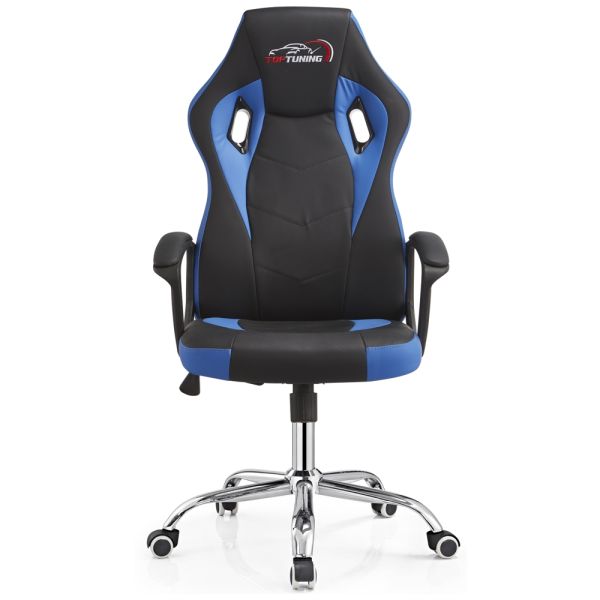 ALLX SK8815 Gaming Chair, Blue/Black
