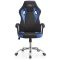 ALLX SK8815 Gaming Chair, Blue/Black
