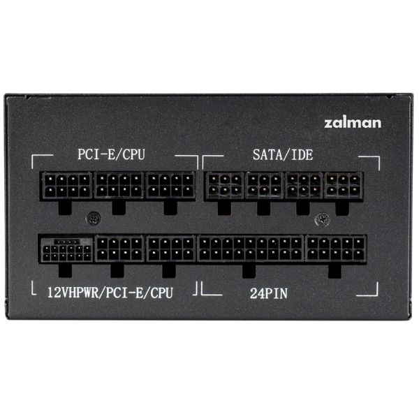 Zalman PSU Teramax 2  (1200W), >90%, 80+ Gold, 120mm, 1xMB 28pin (18+10), 2xCPU 8pin(4+4), 3xMolex, 12xSATA, 4xPCIe 8pin(6+2), 1x12VHPWR, Fully Modular