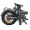 Electric Bicycle ADO Eco 16, 350W, Smart APP, Folding Electric Bike, 25KM/H, Grey