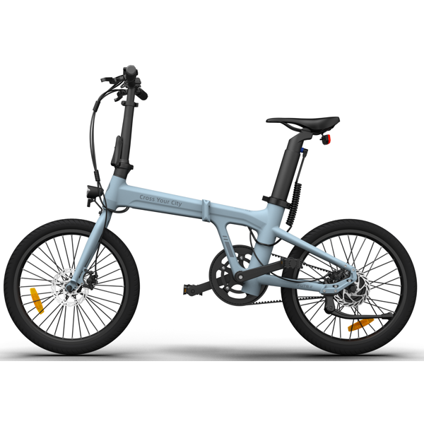 Electric Bicycle ADO A20 Lite, 350W, Smart APP, Folding Electric Bike, 30KM/H, Blue