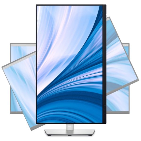 Monitor DELL 23.8" C2423H Video Conferencing Monitor, HDMI, DP, USB, MM, IPS, sRGB 99%, Pivot, Cam, 1920x1080, 60Hz
