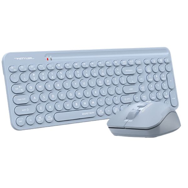 Keyboard-mouse: A4Tech Fstyler FG3300 Air2 QuietKey 2-Zone Combo Desktop Blue
