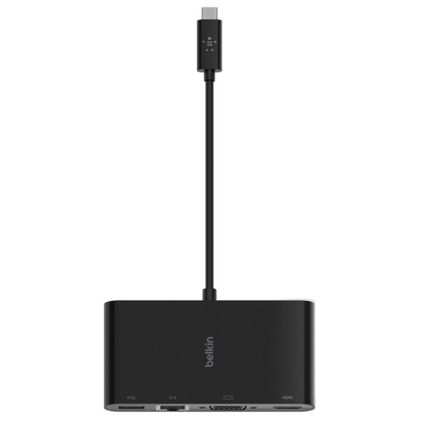 Belkin Hub USB-C - Ethernet/HDMI/VGA/USB-A