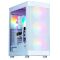 Zalman PC case I4 TG without PSU, 2xUSB3.0, 1xUSB2.0, 4x140mm RGB, VGA 320mm, LCS ready, TG Side Panel, ATX, white