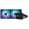 Zalman LCS Alpha 2 A24 ARGB, LGA1700, 1200, 115x, AM5, AM4, TDP 320W, black