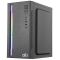 Case ALLX AX-B1735, Computer Case, Micro-ATX, ITX, USBx2, AUDIO, Black