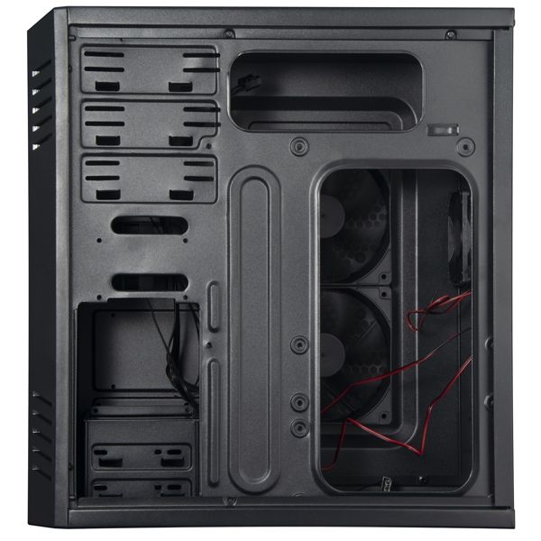 Case ALLX AX-B1740, Computer Case, Micro-ATX, ATX, USBx2, AUDIO, Black
