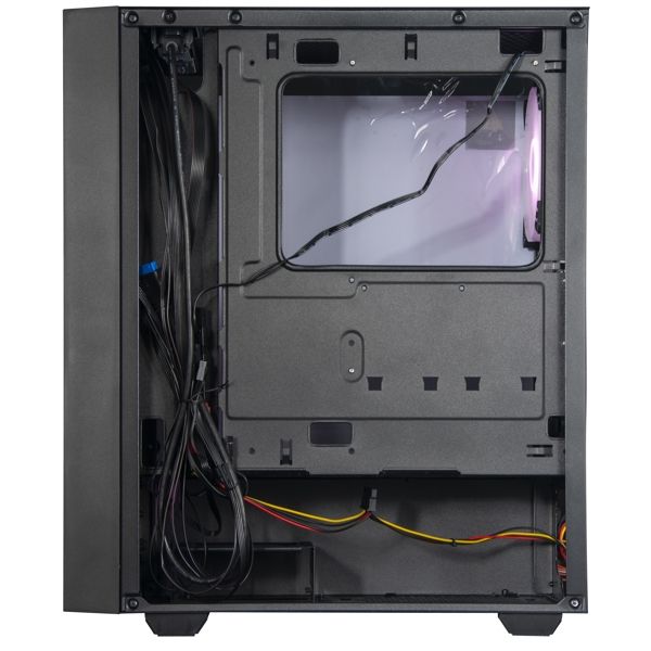 Case ALLX AX-G2045, Computer Case, Micro-ATX, ATX, USB 3.0x1, USB 1.0x2, AUDIO, Black