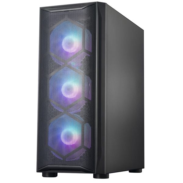 Case ALLX AX-G1944, Computer Case, ATX, MATX, USB 3.0x1, USB 1.0x2, AUDIO, Black