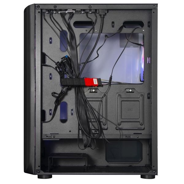 Case ALLX AX-G2148, Computer Case, E-ATX, ATX, MATX, USB 3.0x1, USB 1.0x2, AUDIO, Black