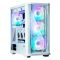 Zalman PC case Z10 Duo without PSU, 2xUSB3.0, 1xUSB Type-C, 3x140mm ARGB, 1x120mm ARGB, VGA 395mm, LCS ready, TG Side Panel, EATX, white