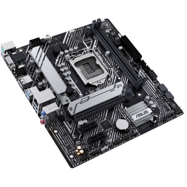 ASUS Motherboard PRIME H510M-A R2.0 s1200 H470 2xDDR4 M.2 HDMI DP mATX