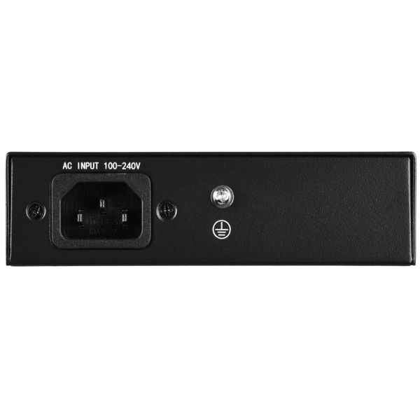 2E PowerLink Switch SP401F 5xFE (4xPoE, 1xUplink), 55W, Unmanaged