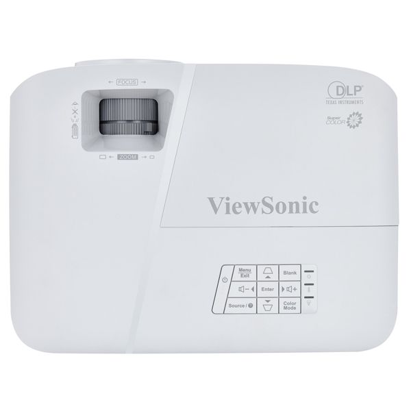 Projector/ ViewSonic/ PA503SE SVGA 800x600 4000 ANSI Lmn; CR 22000:1; Lamp: 5000h/eco 15000h; 20''-300''; Zoom:1.1x; 27dB; VGA IN:2;HDMI:1; Spk. 2W