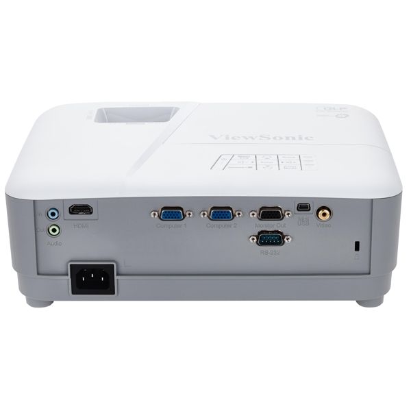 Projector/ ViewSonic/ PA503SE SVGA 800x600 4000 ANSI Lmn; CR 22000:1; Lamp: 5000h/eco 15000h; 20''-300''; Zoom:1.1x; 27dB; VGA IN:2;HDMI:1; Spk. 2W