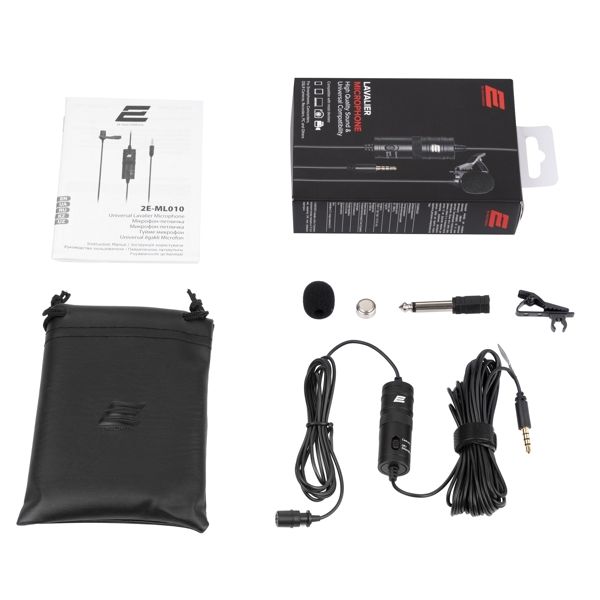 2E Lavalier Microphone  ML010 3.5mm