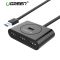 USB hub UGREEN CR113 (20291) NEW USB 3.0 4 Ports Hub with 2.0 OTG Black 1M