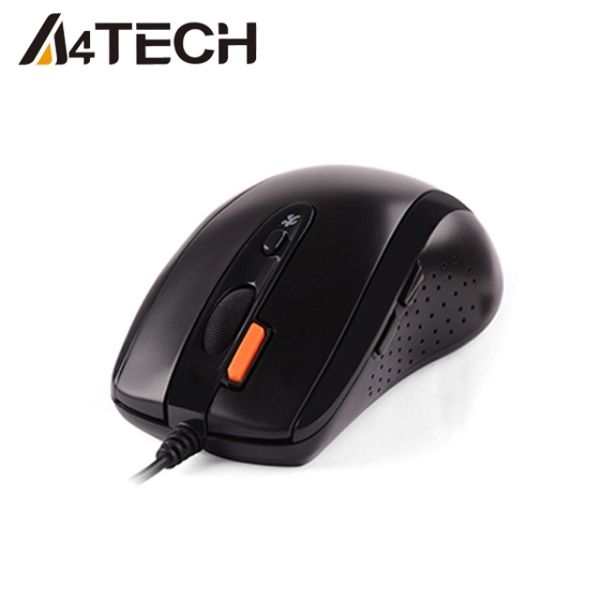Mouse: A4tech V-Track Padless N-70FX Wired Optical Mouse Black