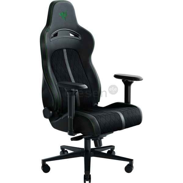 Razer Chair Enki Pro PU Leather- Alcantara, 4D-Armrests, black-green