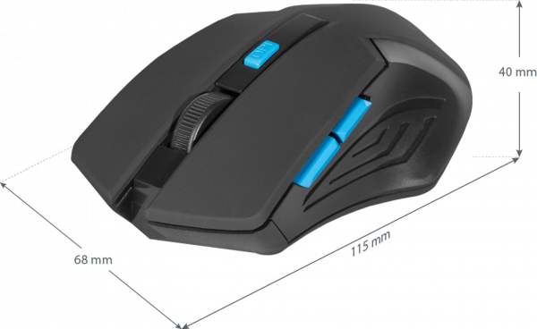 Defender Accura MM-275 Blue,6D, 800-1600 dpi
