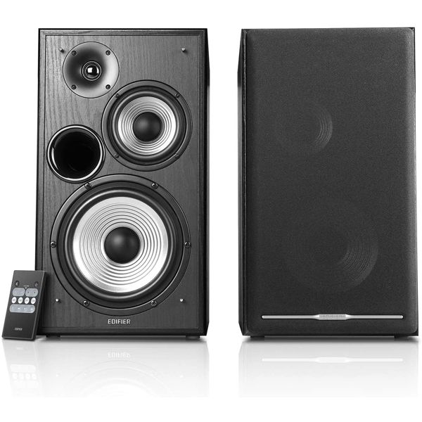 Studio Monitor Speaker Edifier R2750DB Active 2.0 System with Tri-Amp Audio Solution Bluetooth 136W black