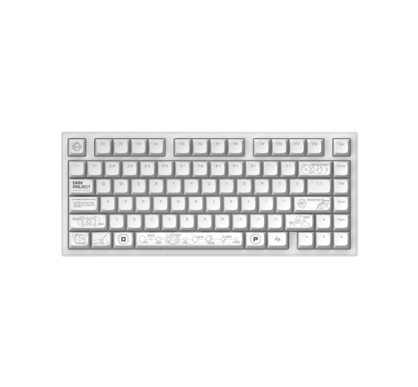 Keyboard/ Dark Project ALU Terra Nova White - Wireless Gaming Keyboard (ANSI)