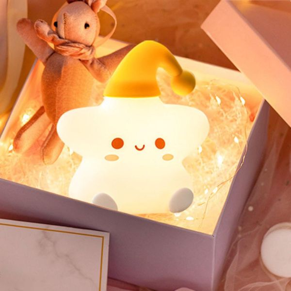 Silicone Star Shaped Night Light