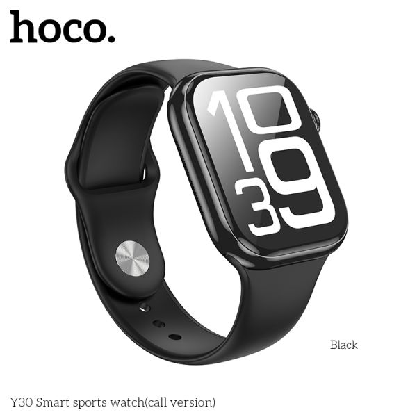Hoco Black Y30 Smart sports watch (call version)