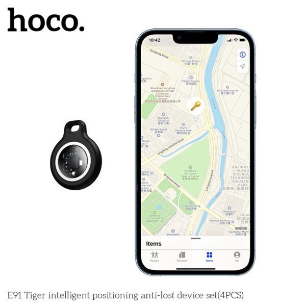 Hoco E91 Tiger intelligent positioning anti-lost device set(4PCS)