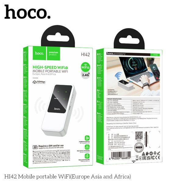 Hoco HI42 Mobile portable WiFi