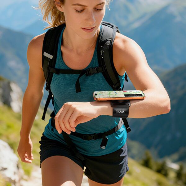Hoco GT20 wrist armband magnetic mobile phone holder